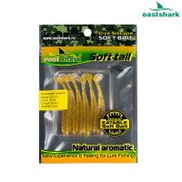 Силиконовая приманка ES3101 60 мм (6 шт/уп) color: K058 Силиконовая приманка ES3101 60 мм (6 шт/уп) color: K058