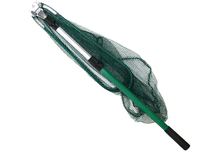 Подсак треугольный зелёный капрон 700