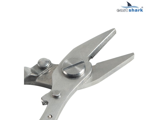 Ножницы рыболовные EastShark XP 413 коричневые