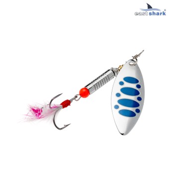 Блесна вращающаяся (уп./5шт.) EastShark Zander размер-3 col.#500