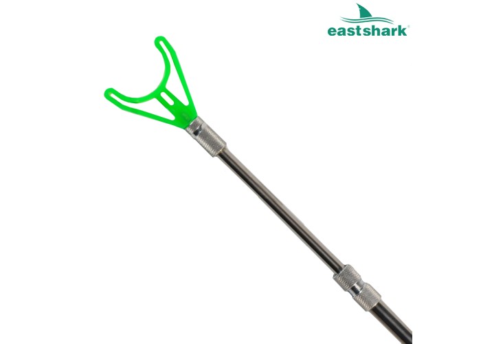 Подставка нержавейка с буром и выкр. рогатулей 1,8 м