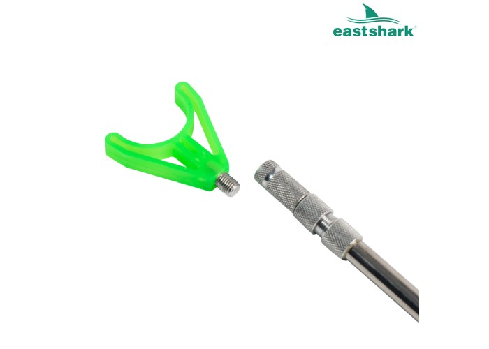 Подставка нержавейка с буром и выкр. рогатулей 1,8 м