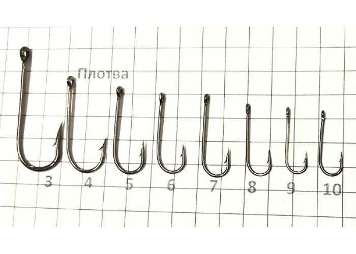 Крючки Katana Плотва №3 (10 шт./уп.)