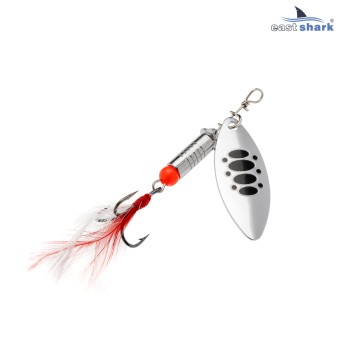 Блесна вращающаяся (уп./5шт.) EastShark Zander размер-3 col.#510