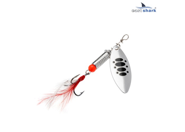 Блесна вращающаяся (уп./5шт.) EastShark Zander размер-3 col.#510