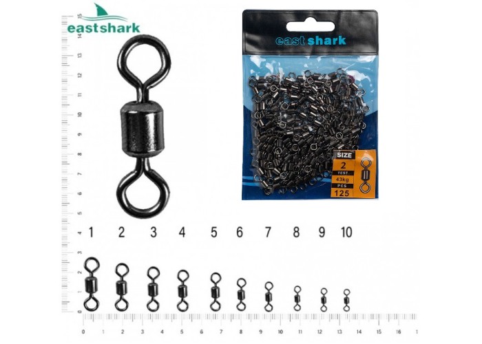 Вертлюг бочонок техническая упаковка 190 шт №8
