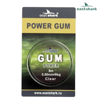 Фидергам POWER GUM clear 10 м 0.6 мм