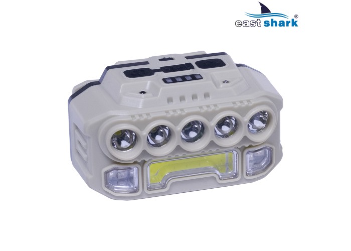 Фонарь налобный EastShark FA-817 синий свет