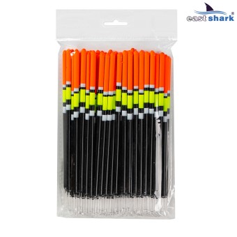 Поплавок-трубка черный длинный (уп.100шт.) 18 см