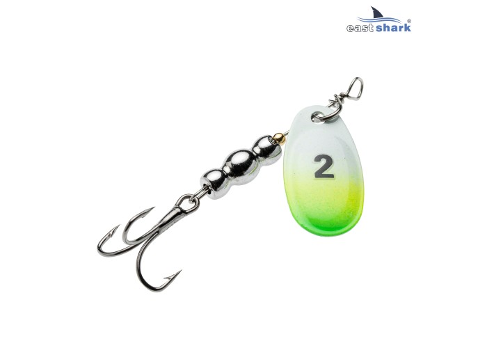 Блесна вращающаяся (уп./5шт.) EastShark Screw размер-2 (5 грамм) col.#739