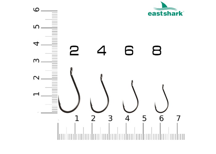 Крючки тефлон EastShark CHOODY №4 (уп.10шт.)