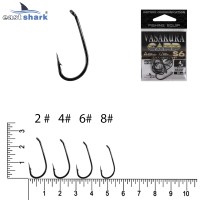 Крючки NEW EastShark Vasakura S6 № 4 BL