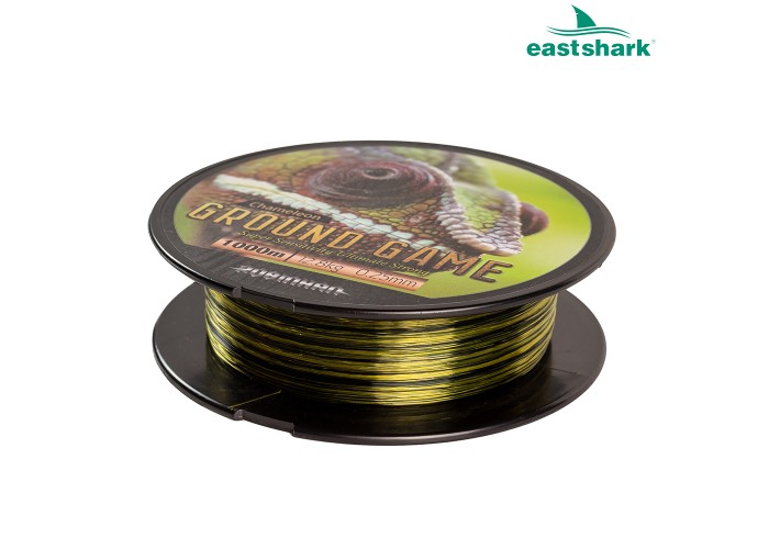 Леска Ground Game 1000 м 0,35 CHAMELEON черно-зеленая