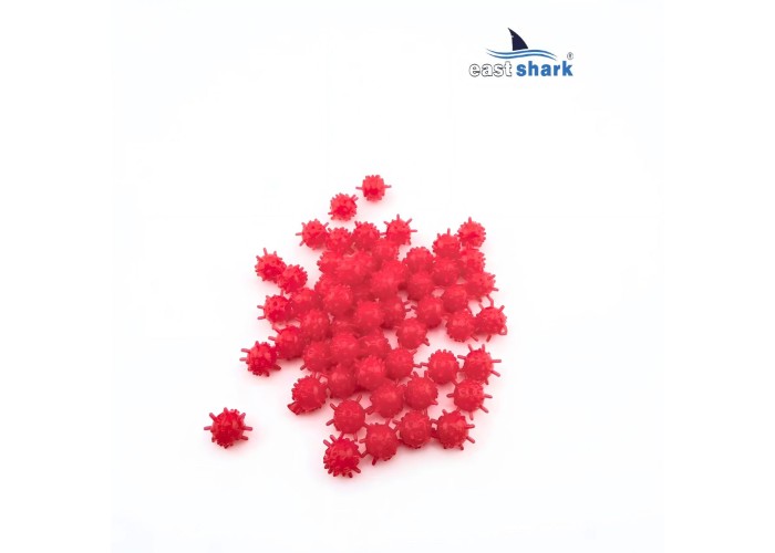 Плавающая силиконовая насадка 10 мм клубника (уп./10 шт)