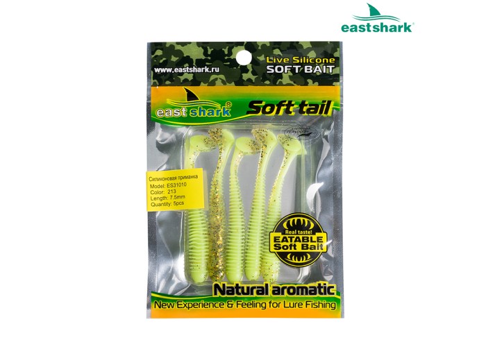 Силиконовая приманка ES31010 75 мм (5 шт/уп) color: 227