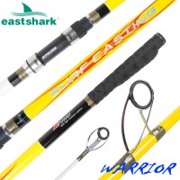 Морское удилище EastShark Warrior Surf 100/250gr 4.2m желтый