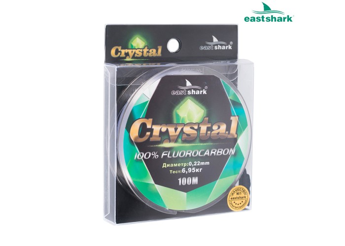 Леска Crystal (fluorocarbon) 100 м 0,50