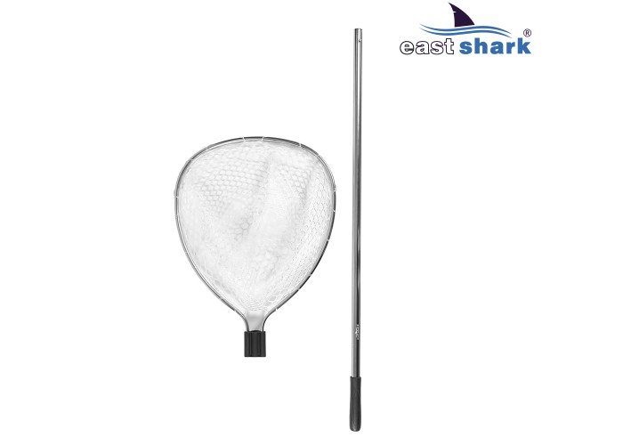 Подсак EastShark 60*50 силикон ручка 1.2 м