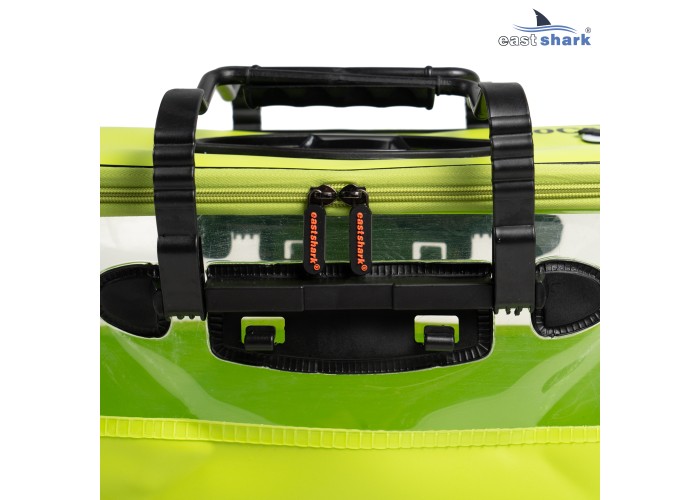 Мягкое ведро для живца EastShark ME 36*23*20 см желтое