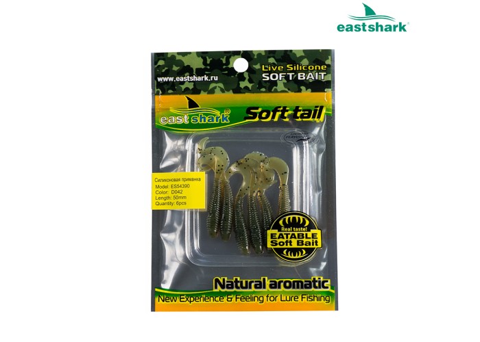 Силиконовая приманка ES54390 50 мм (6 шт/уп) color: D042