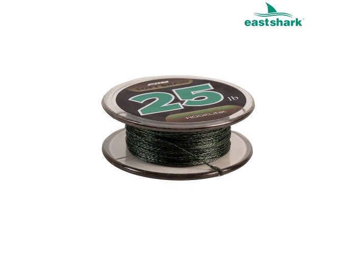 Поводковый материал мягкий Solid green camo 25 lb 20 m