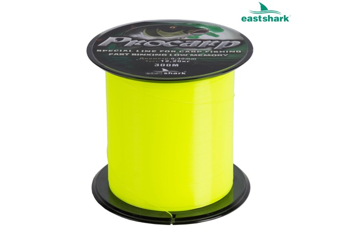 Леска PROCARP желтая 300 м 0,25  (Уцененный товар, без скидок и возврата)