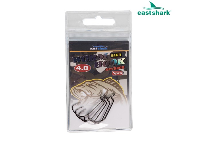 Крючки офсетные 5163  № 4.0