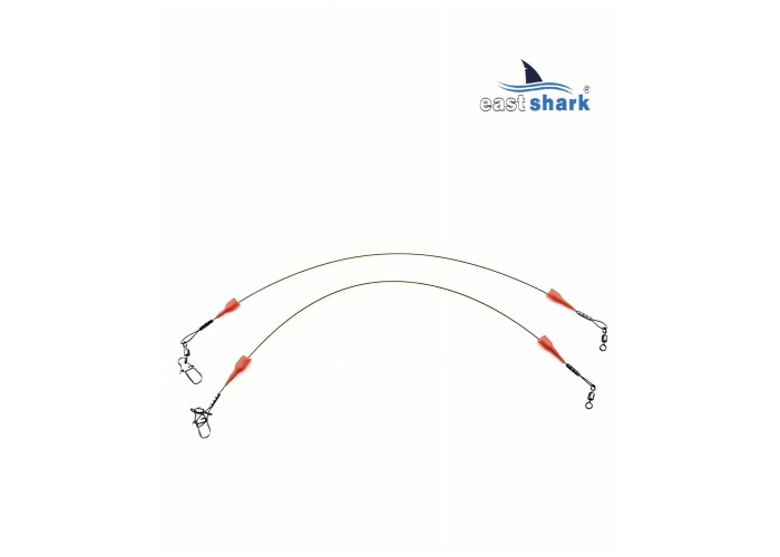 Поводок EastShark MDGS-титановый 0.45*13см
