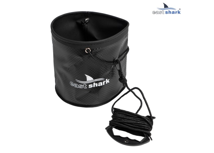 Ведро EastShark черное GB 20*20 см