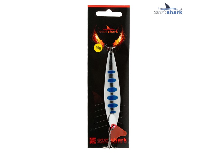 Блесна колеблющаяся (уп./5шт.) EastShark Narrow 20 грамм col.#245