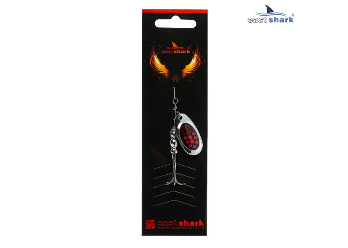 Блесна вращающаяся (уп./5шт.) EastShark Screw размер-3 col.#725