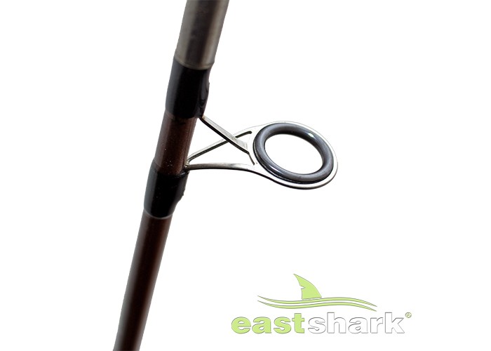 Удилище ES Крокодил коричневый с резьбой (100-250 гр) 1,65 м