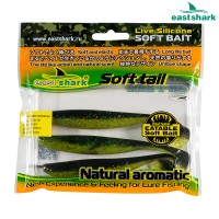 Силиконовая приманка ES3118 120 мм (3 шт/уп) color: K034 Силиконовая приманка ES3118 120 мм (3 шт/уп) color: K034