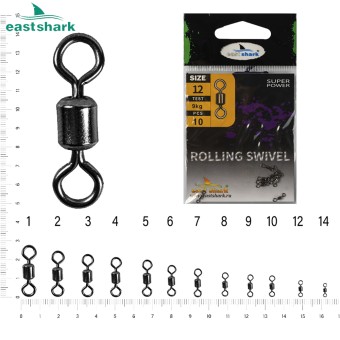 Вертлюг бочонок NEW №4