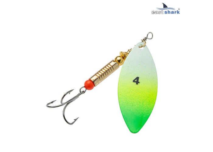 Блесна вращающаяся (уп./5шт.) EastShark Longer размер-4 (11.5 грамм) col.#664