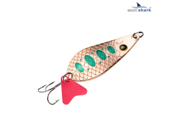Блесна колеблющаяся (уп./5шт.) EastShark Atomic 18 грамм col.#042