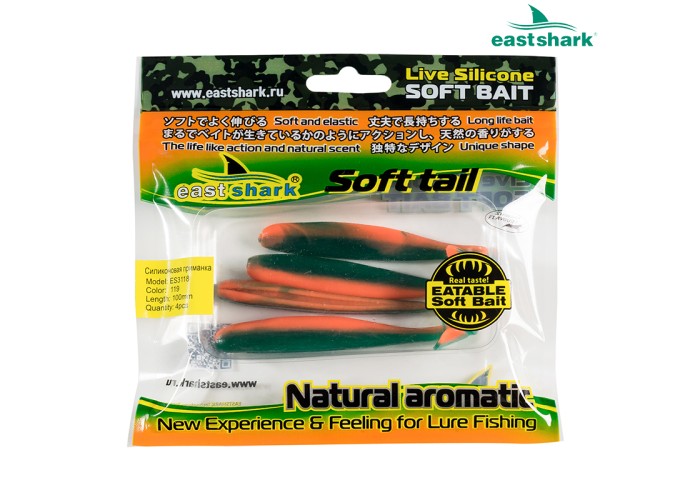 Силиконовая приманка ES3118 100 мм (4 шт/уп) color: 119