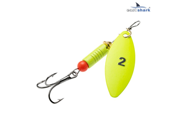 Блесна вращающаяся (уп./5шт.) EastShark Longer размер-2 (7 грамм) col.#653