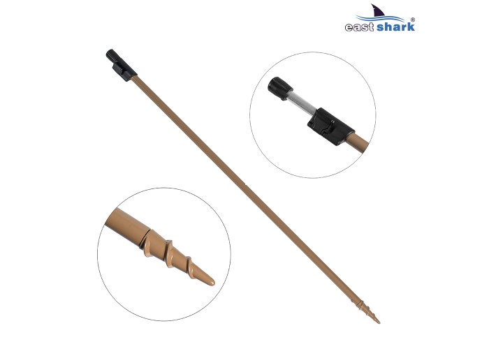 Подставка BSE-002 коричн. алюминиевая с буром 1,2 м