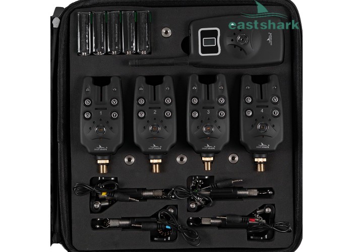 Набор сигнализаторов с пейджером + свингеры EastShark SP-08 (4+4+1)