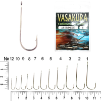 Крючки ABERDEEN Ni Vasakura № 10 (уп/10 шт)