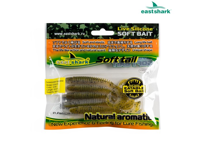Силиконовая приманка ES5413 90 мм (5 шт/уп) color: K060