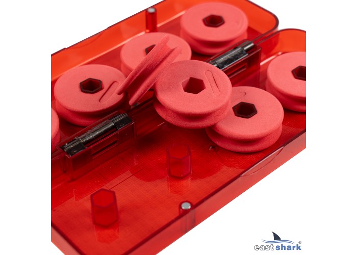 Поводочница EastShark DS-100-8 красная