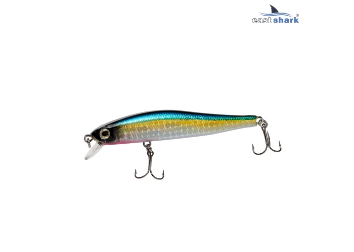 Воблер EastShark Minnow 7см. 5.3г. 0.5-1m Suspending col.#006