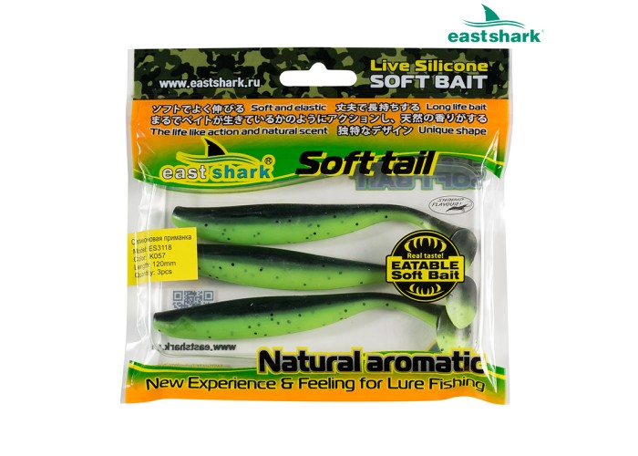 Силиконовая приманка ES3118 120 мм (3 шт/уп) color: K057