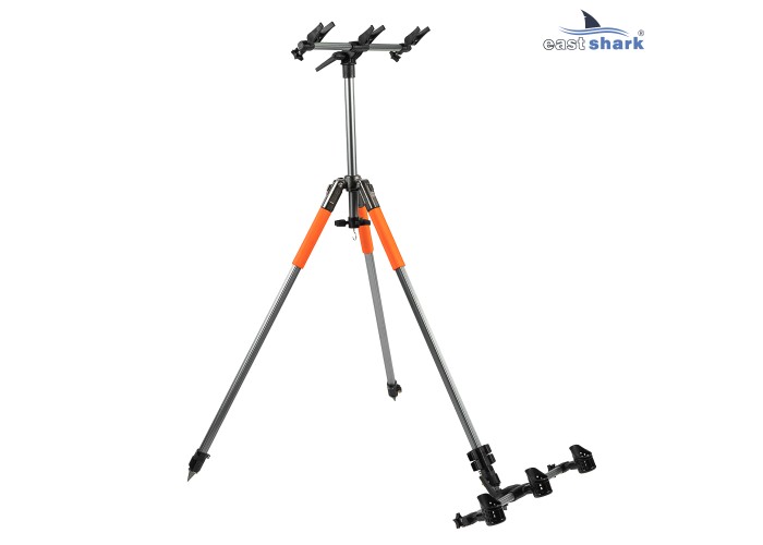 Подставка тренога на 3 удилища со стаканами EastShark CLS-182