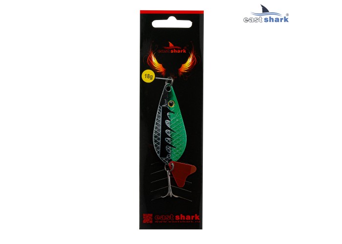 Блесна колеблющаяся (уп./5шт.) EastShark Atomic 18 грамм col.#060