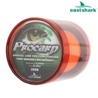 Леска PROCARP 300 м оранжевая 0,50  (Уцененный товар, без скидок и возврата)