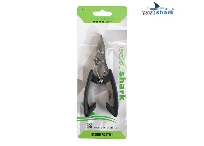 Ножницы рыболовные EastShark XP 413 черные