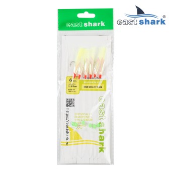 Оснастка на селедку  EastShark CS-65 фосфорный/салатовый